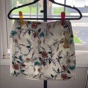 Brand new Floral beaded skirt